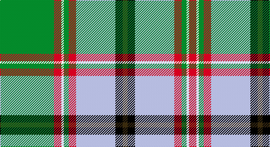 G/88 R12 W4 G8 R12 LB64 K12 DY/8 tartan