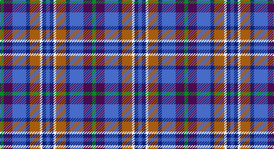 G/6 DP14 B22 DB6 O16 W4 DB6 B/6 tartan