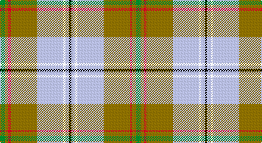 G/8 Y6 R4 Y44 LB44 W4 LB6 K/4 tartan