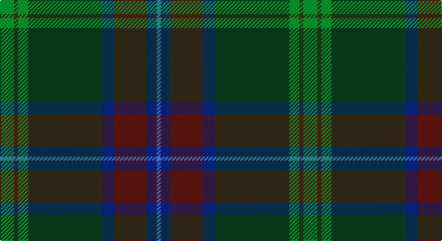 G/14 DY4 G10 DG74 DB12 DR32 DB10 B/4 tartan