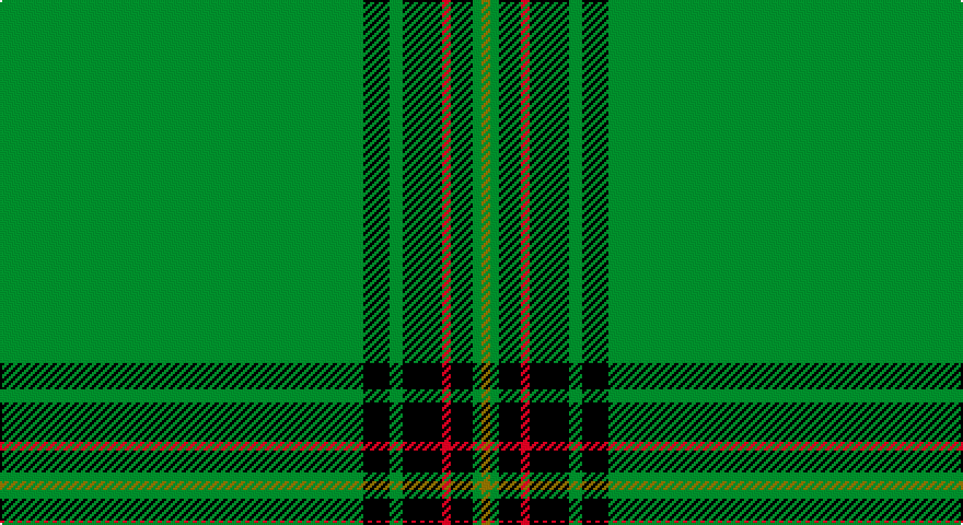 G/166 K12 G6 K18 R4 K10 G4 Y/4 tartan