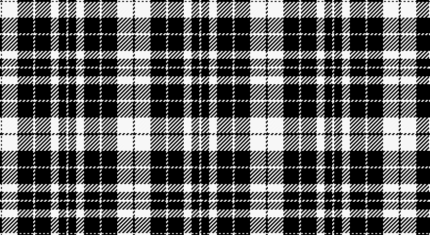 K/2 W16 K16 W2 K16 W8 K8 W/2 tartan