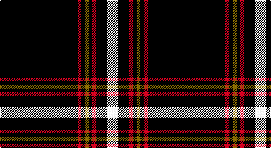 K/126 R6 K6 Y6 K6 R6 K18 W/18 tartan