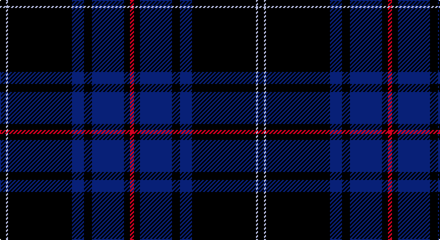 K/6 LB2 K64 DB12 K8 DB32 K6 R/4 tartan