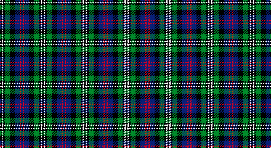 K/3 W2 K3 G8 K8 DB8 R2 DB/3 tartan