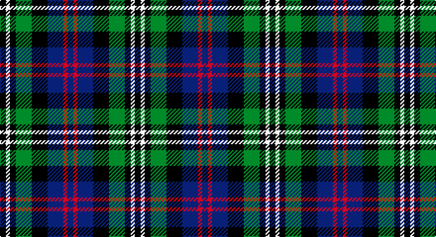 K/6 W4 K6 G16 K16 DB16 R4 DB/6 tartan