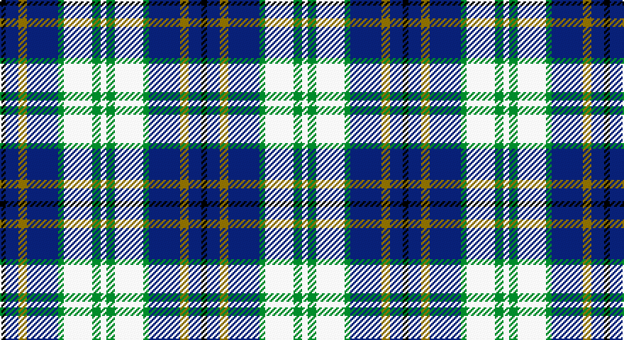 K/4 DB9 Y6 DB22 G4 W20 G6 W/4 tartan