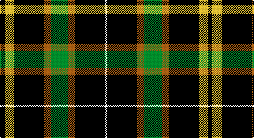 K/8 LY16 K52 O12 G30 O12 K52 W/4 tartan
