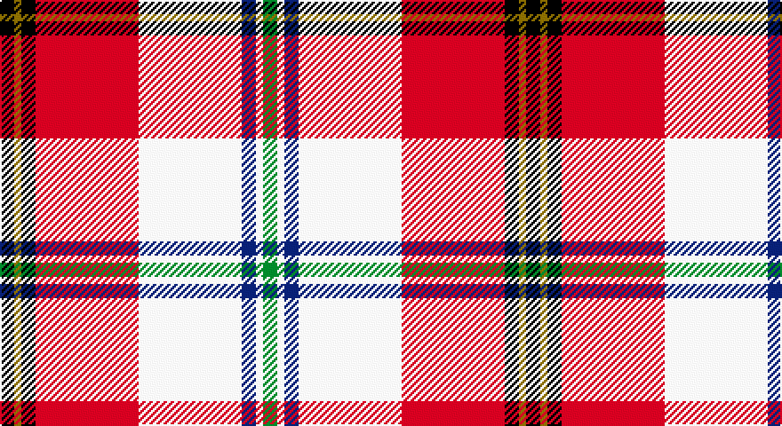 K/8 Y4 K8 R58 W58 DB8 W4 G/8 tartan