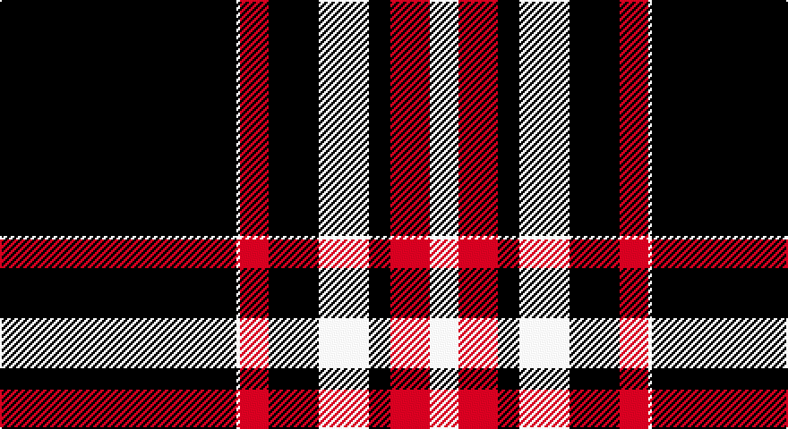 K/132 W2 R16 K28 W28 K12 R22 W/16 tartan