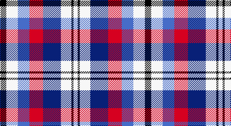 K/12 W22 B22 R26 DB34 W20 K4 W/8 tartan