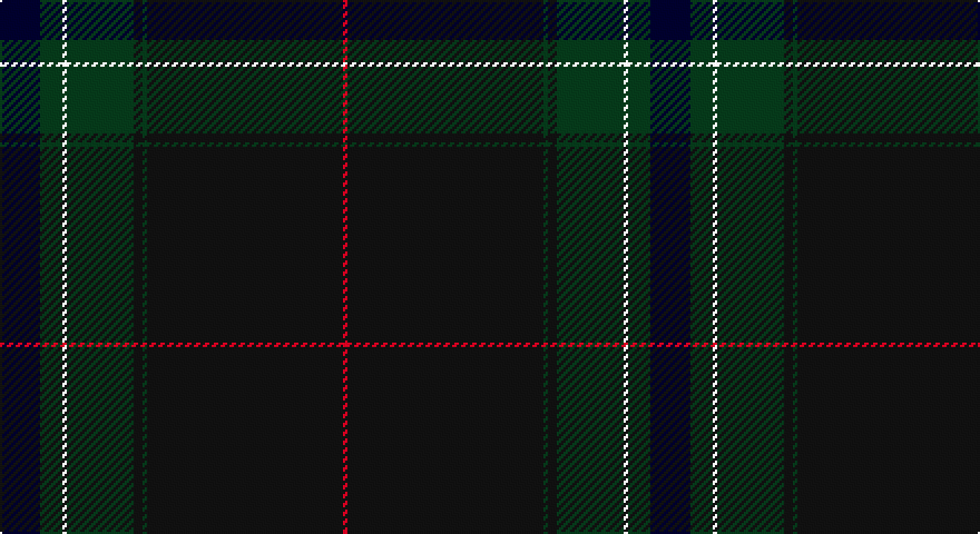K/18 DG10 W2 DG30 Ki4 DG2 Ki88 R/2 tartan