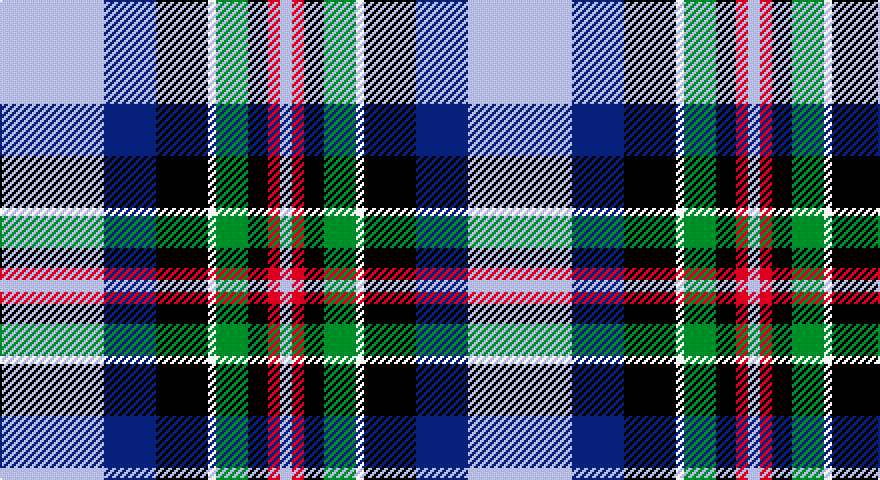 LB/52 DB26 K26 W4 G16 K10 R6 LB/6 tartan