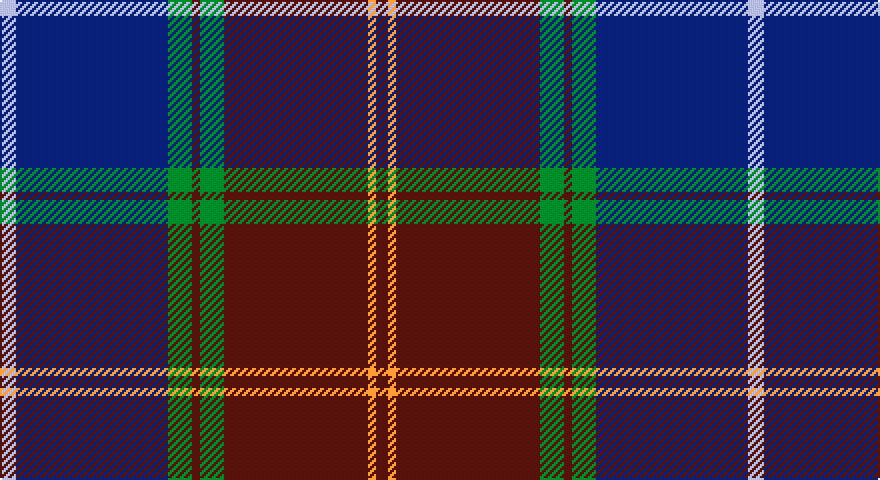 LB/8 DB76 G12 DR4 G12 DR72 LO4 DR/6 tartan