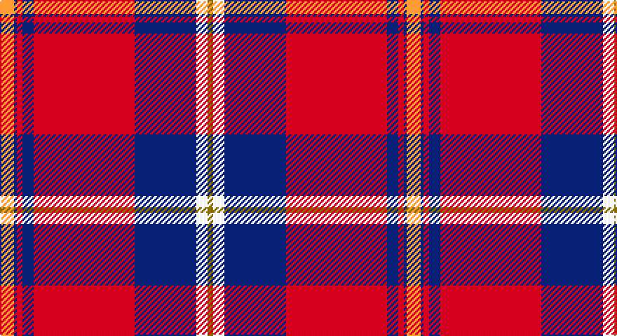 LO/10 DB2 R4 DB8 R72 DB44 W8 Y/4 tartan