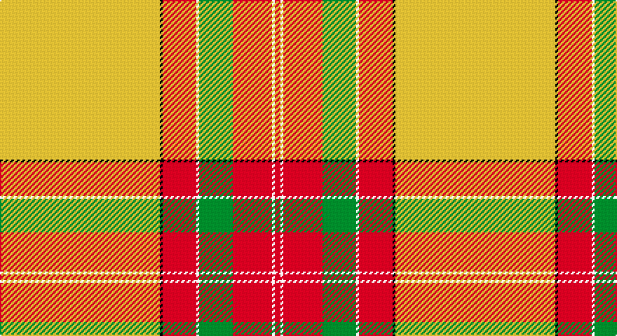 LY/114 K2 R24 W2 G24 R28 W2 R/4 tartan
