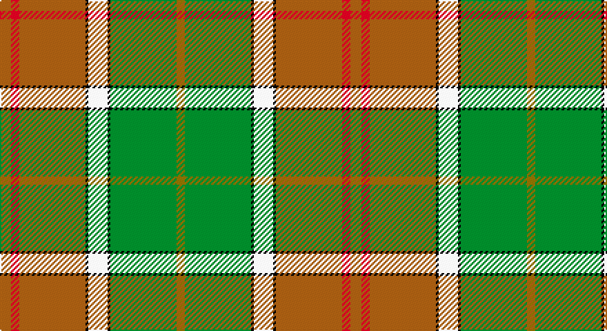 O/8 R6 O48 K2 W14 K2 G48 Y/6 tartan