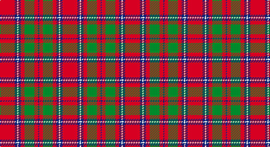 R/24 DB4 W2 DB4 R6 G16 R6 DB/2 tartan