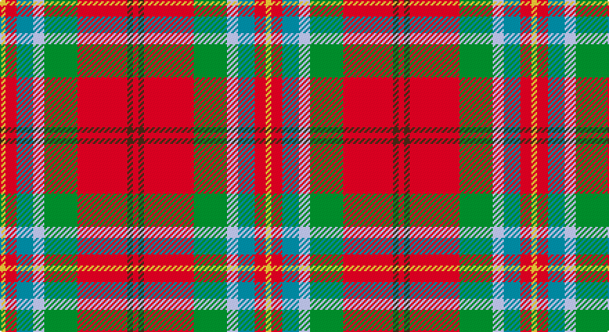 LY/4 R8 T12 LB8 G24 R36 DO4 R/4 tartan