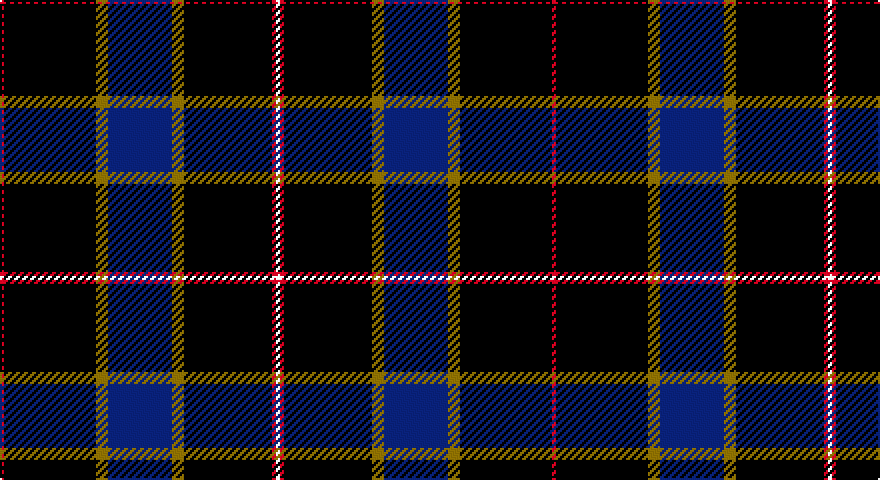 R/2 K46 Y6 DB32 Y6 K44 R2 W/2 tartan