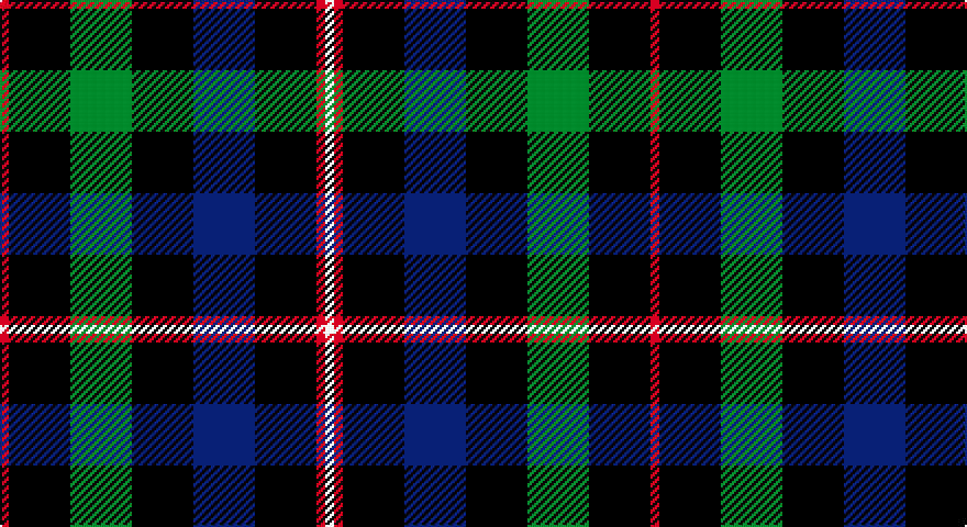 R/4 K28 G28 K28 DB28 K28 R4 W/4 tartan