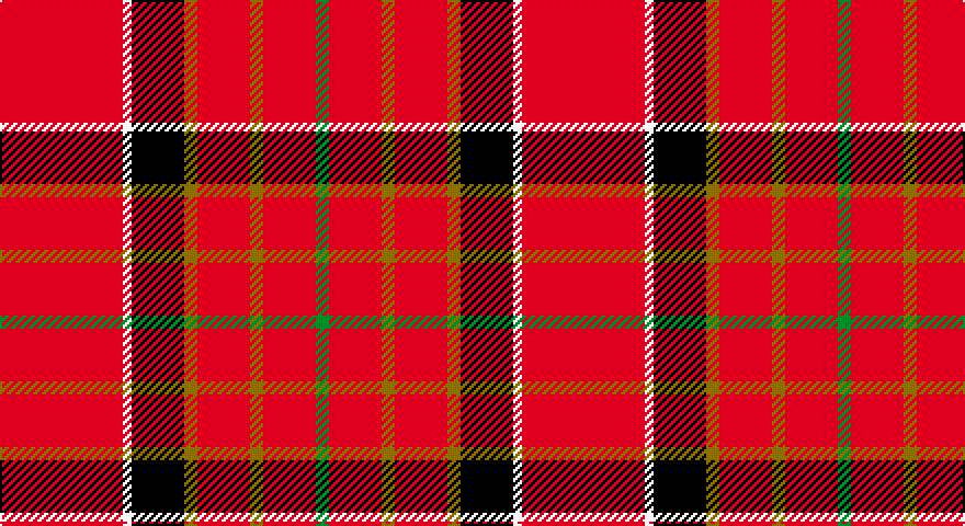 R/56 W4 K24 Y6 R24 Y6 R24 G/6 tartan