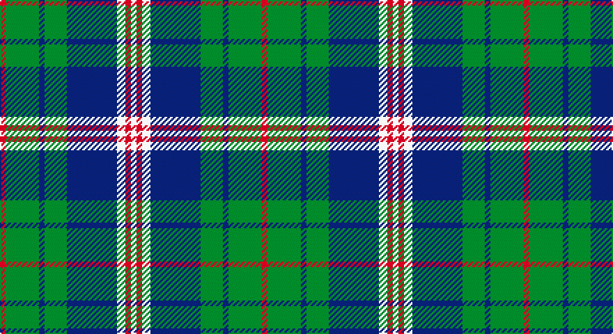 R/4 G24 DB4 G16 DB36 W6 R4 W/4 tartan