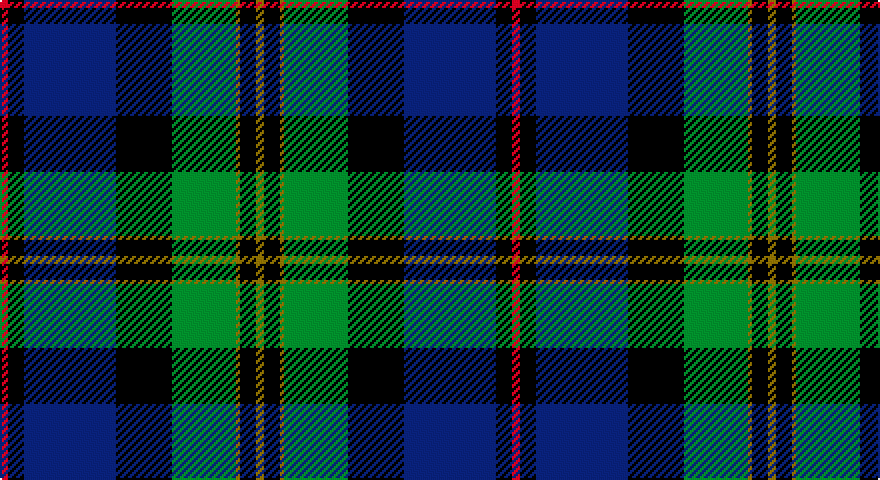 R/4 K8 DB46 K28 G32 Y2 K8 Y/4 tartan