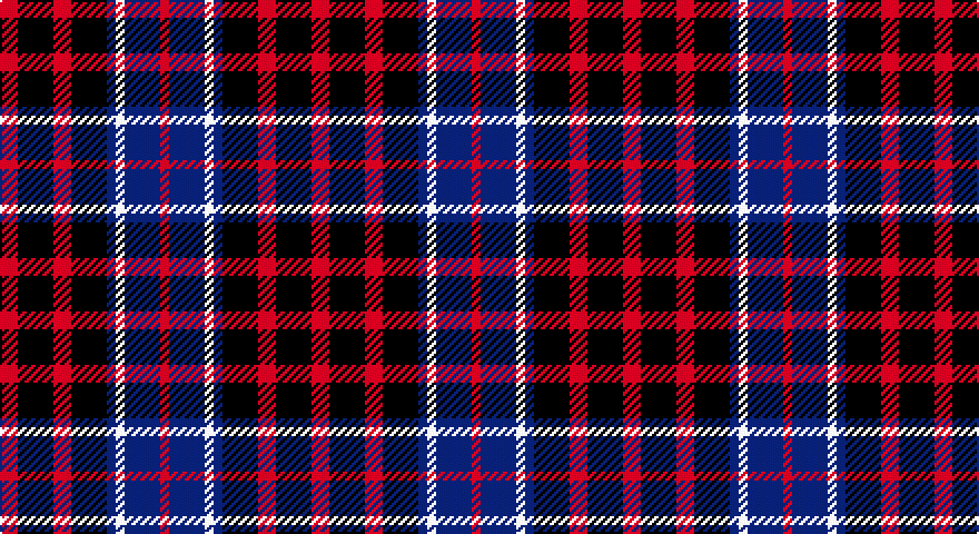R/8 K16 R8 K16 DB4 W4 DB16 R/4 tartan