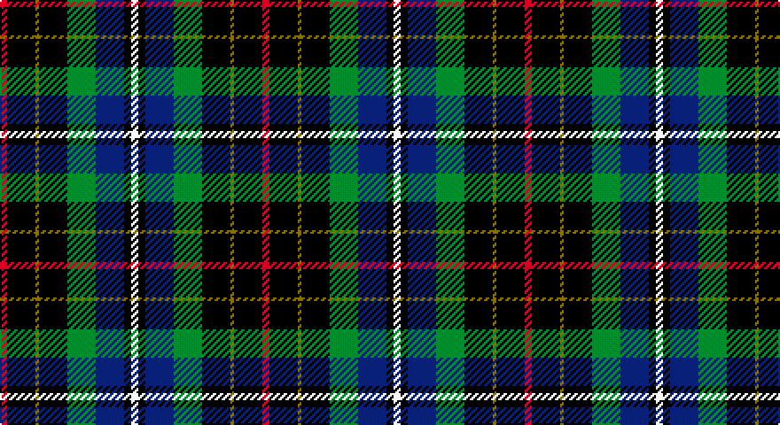 R/4 K16 Y2 K16 G16 DB16 K4 W/4 tartan