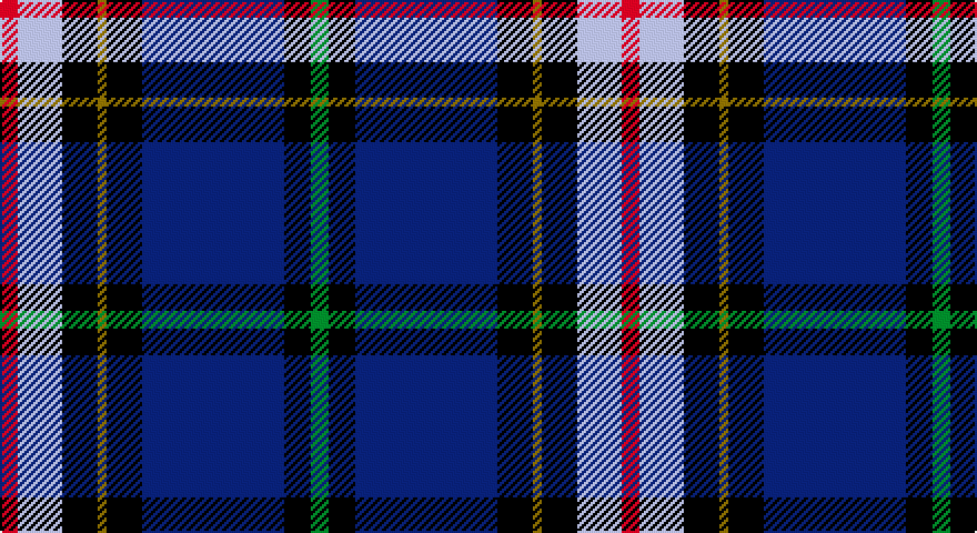 R/8 LB20 K16 Y4 K16 DB64 K12 G/8 tartan