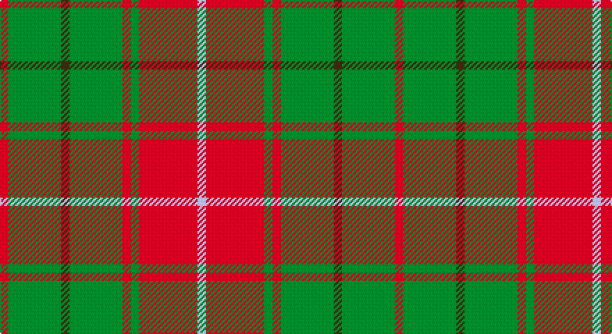 R/6 G38 DY6 G38 R6 G6 R42 LB/6 tartan