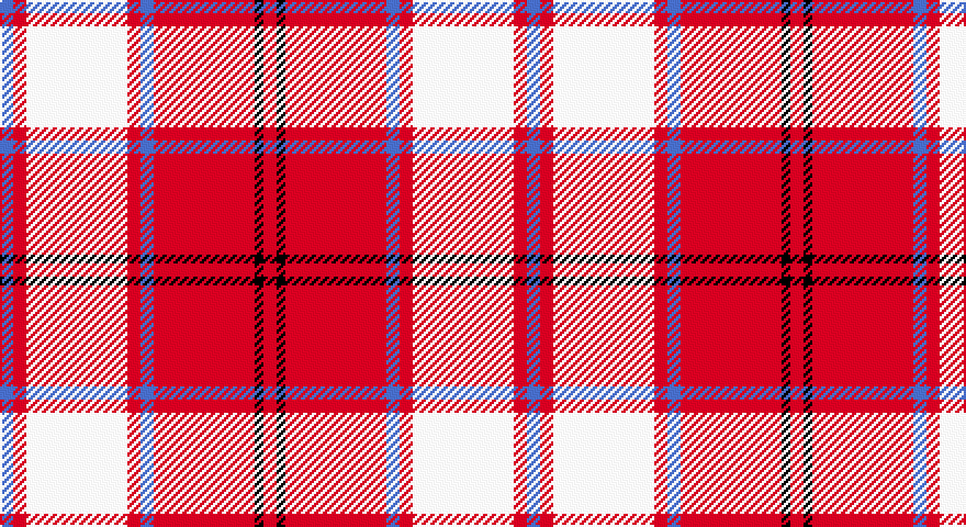 B/6 R6 W46 R6 B6 R46 K4 R/6 tartan