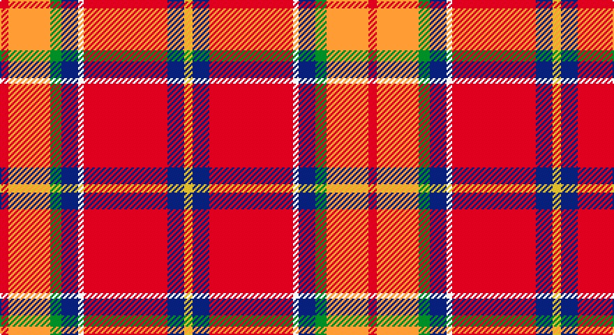 R/6 LO30 G8 DB12 W4 R60 DB12 LY/6 tartan
