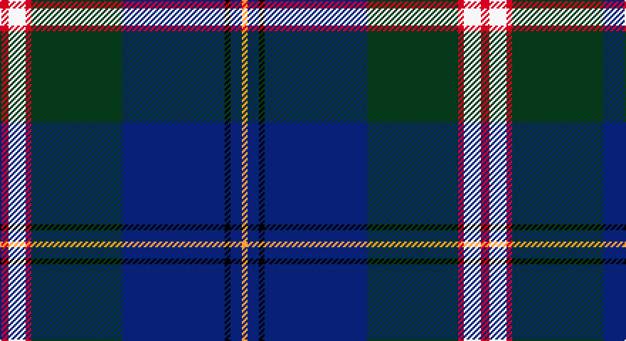 R/6 W12 R4 DG64 DB72 K4 DB8 LO/4 tartan