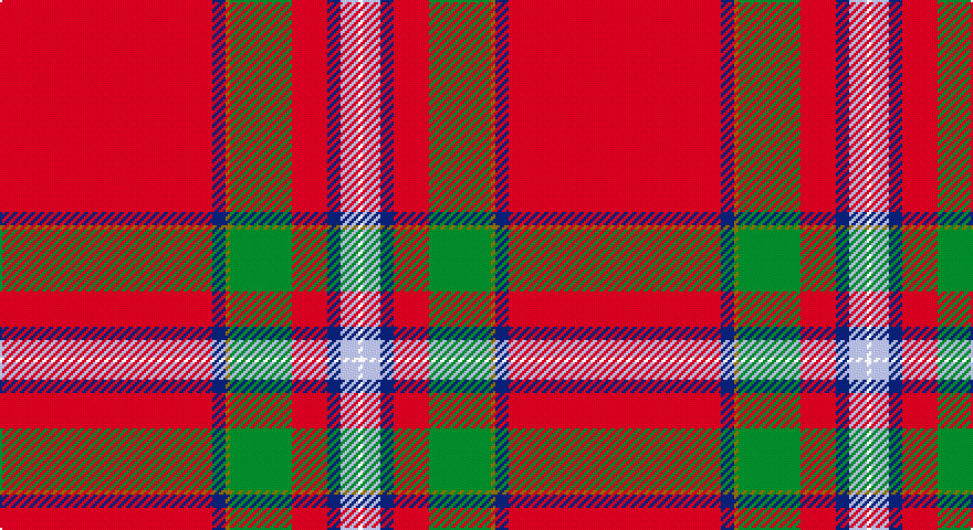 R/96 DB6 Y2 G28 R16 DB6 LB8 W/2 tartan