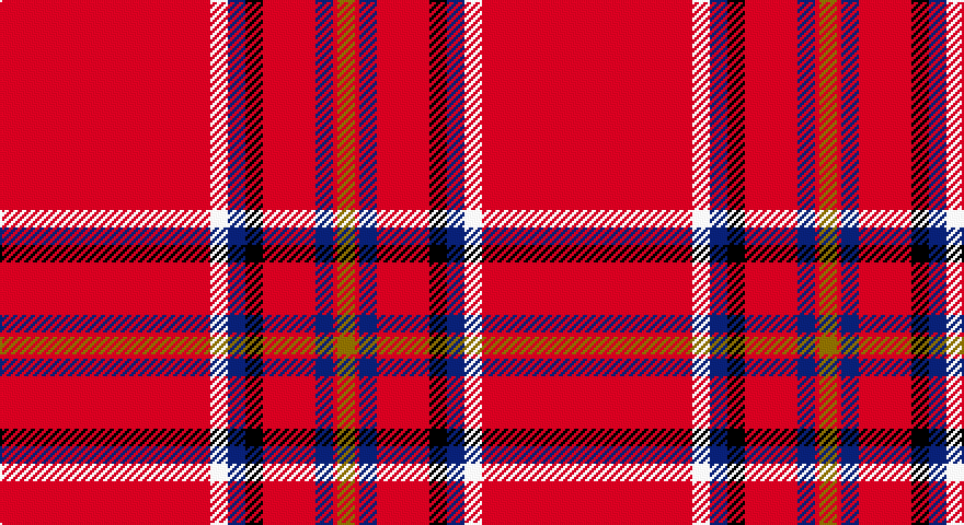 R/96 W8 DB8 K8 R24 DB8 R2 Y/8 tartan