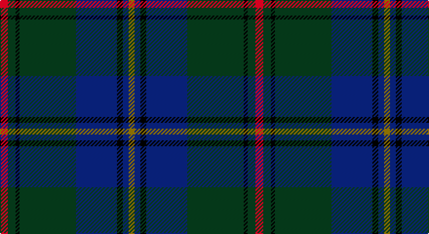 R/8 DG8 K4 DG58 DB42 K6 DB6 Y/6 tartan