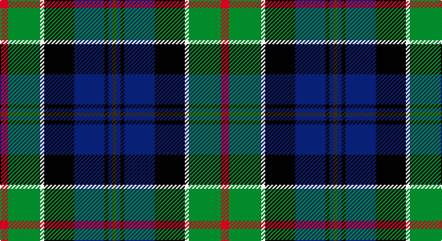 R/8 G32 W4 K30 DB30 K4 DB4 DY/4 tartan