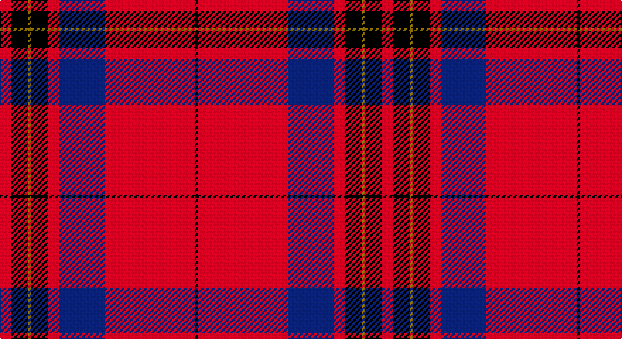 R/8 K12 Y2 K12 R8 DB32 R64 K/2 tartan