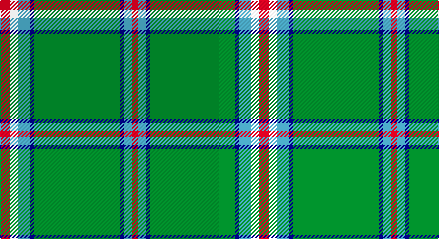 R/10 W8 LG12 DB4 G86 DB4 LG8 R/6 tartan