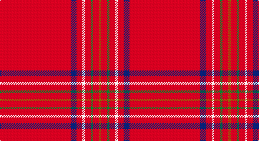 R/120 DB10 R10 W4 R10 G4 R10 Y/4 tartan