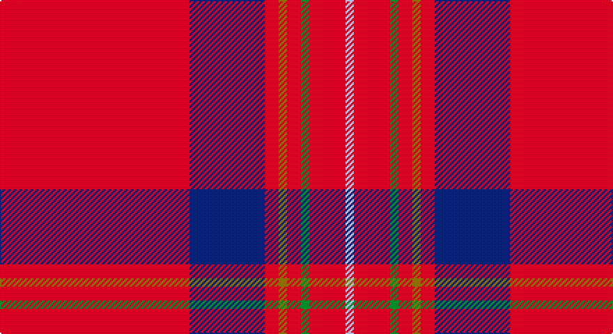R/136 DB54 R10 Y6 R10 G6 R26 LB/6 tartan