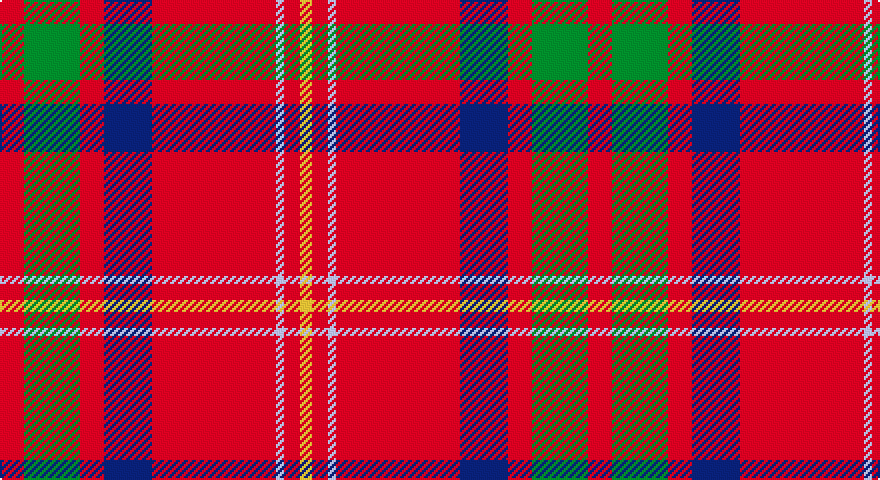 R/12 G28 R12 DB24 R62 LB4 R8 LY/6 tartan