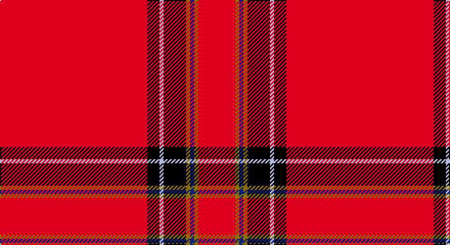 R/144 K12 LB4 K22 Y4 DB4 Y4 R/36 tartan