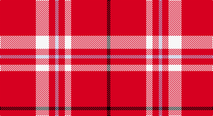 R/74 W27 R13 LB7 R13 W13 R74 K/7 tartan
