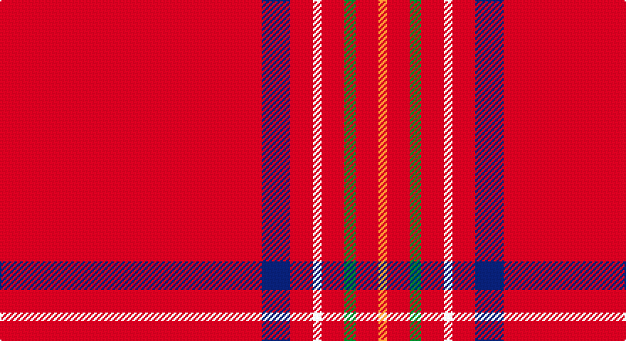 R/184 DB20 R16 W6 R16 G8 R16 LO/6 tartan