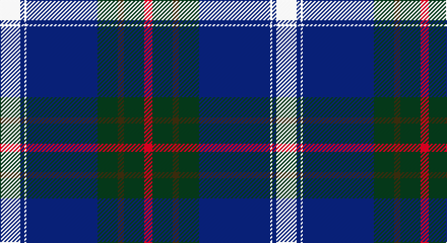 W/20 DB4 W2 DB70 DG20 DY6 DG20 R/8 tartan