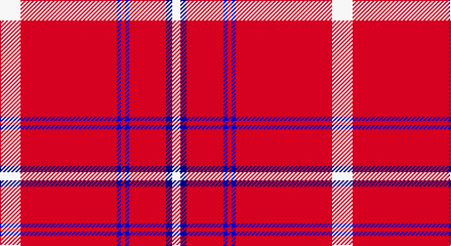 W/20 R94 B4 R4 B4 R36 DB6 W/8 tartan
