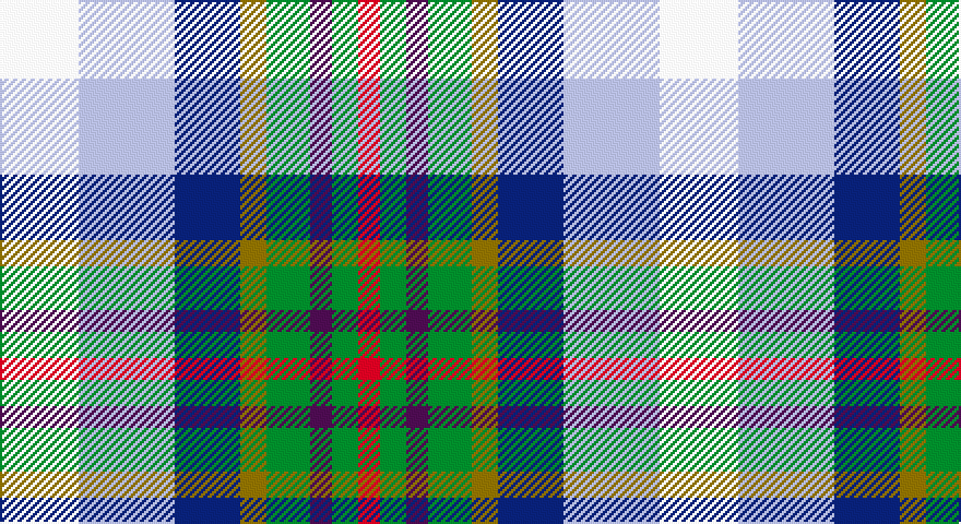 W/36 LB44 DB30 Y12 G20 DP10 G12 R/10 tartan